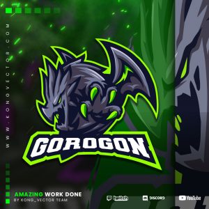 logo,preview,gorogon,kongvector.com