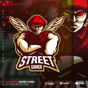 logo,preview,streetgamer,kongvector.com