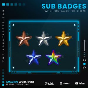 subbadge,preview,starheroes,kongvector.com